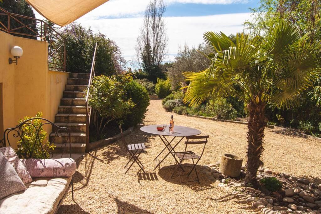 Ecrin de verdure avec accès piscine en plein Aix Aix-en-Provence Buitenkant foto